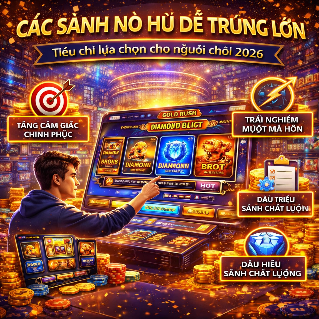 Sảnh nổ hũ top 2026 